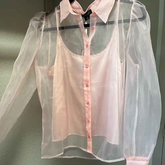 Tops - New AS by DF Mika Blouse in pink quartz M